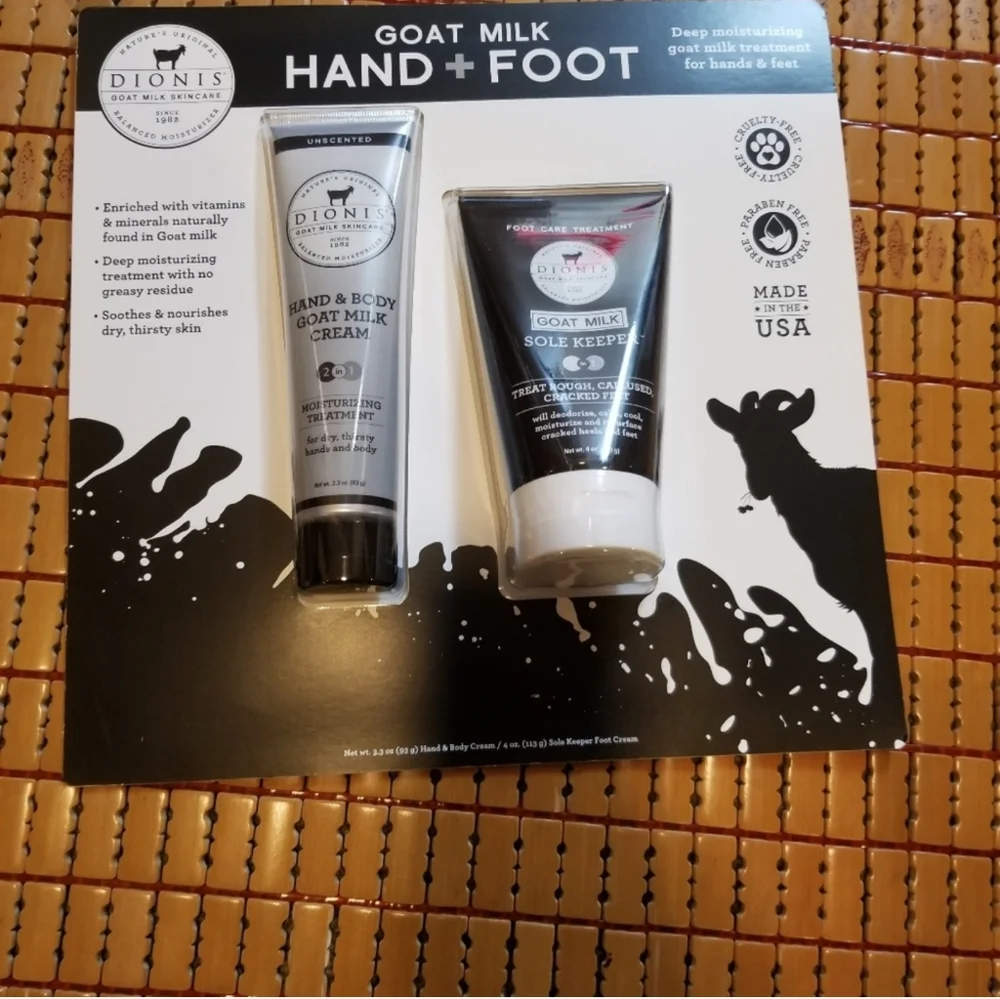 Dionis Goat milk hand foot cream 2 pack set - Picture 6 of 6